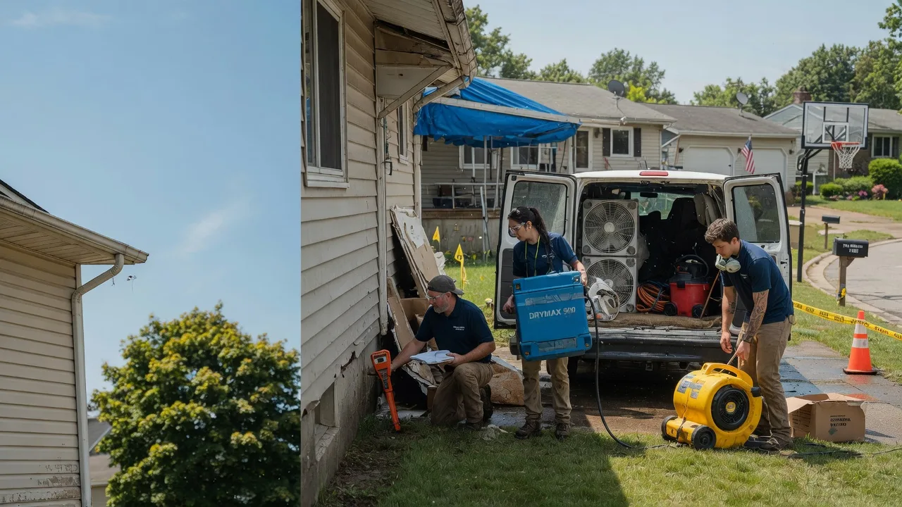 Ceiling Leak Cleanup in Sturgeon Bay, WI near me