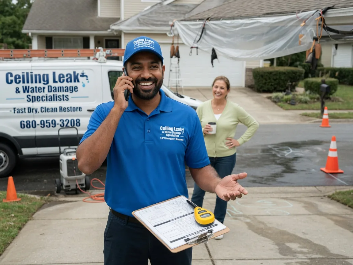 Ceiling Leak Cleanup Sturgeon Bay, WI FAQs